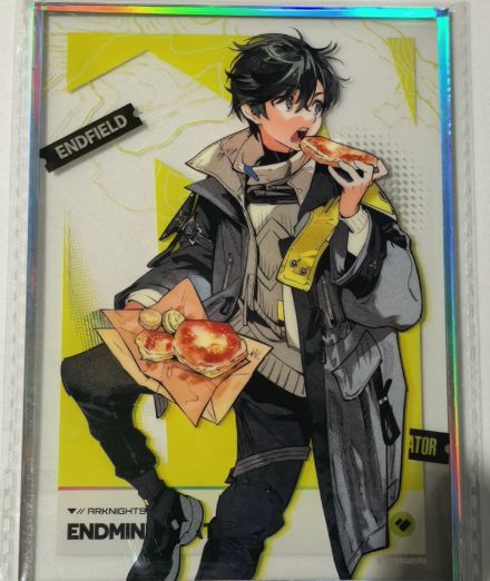 エンドフィールド　カフェ　男管理人 アークナイツ エンドフィールド コラボカフェ アクリル色紙 管理人（男
