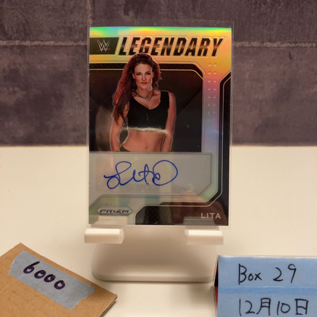 2022 Panini Prizm LITA 直筆サインカード WWE Legendary カード