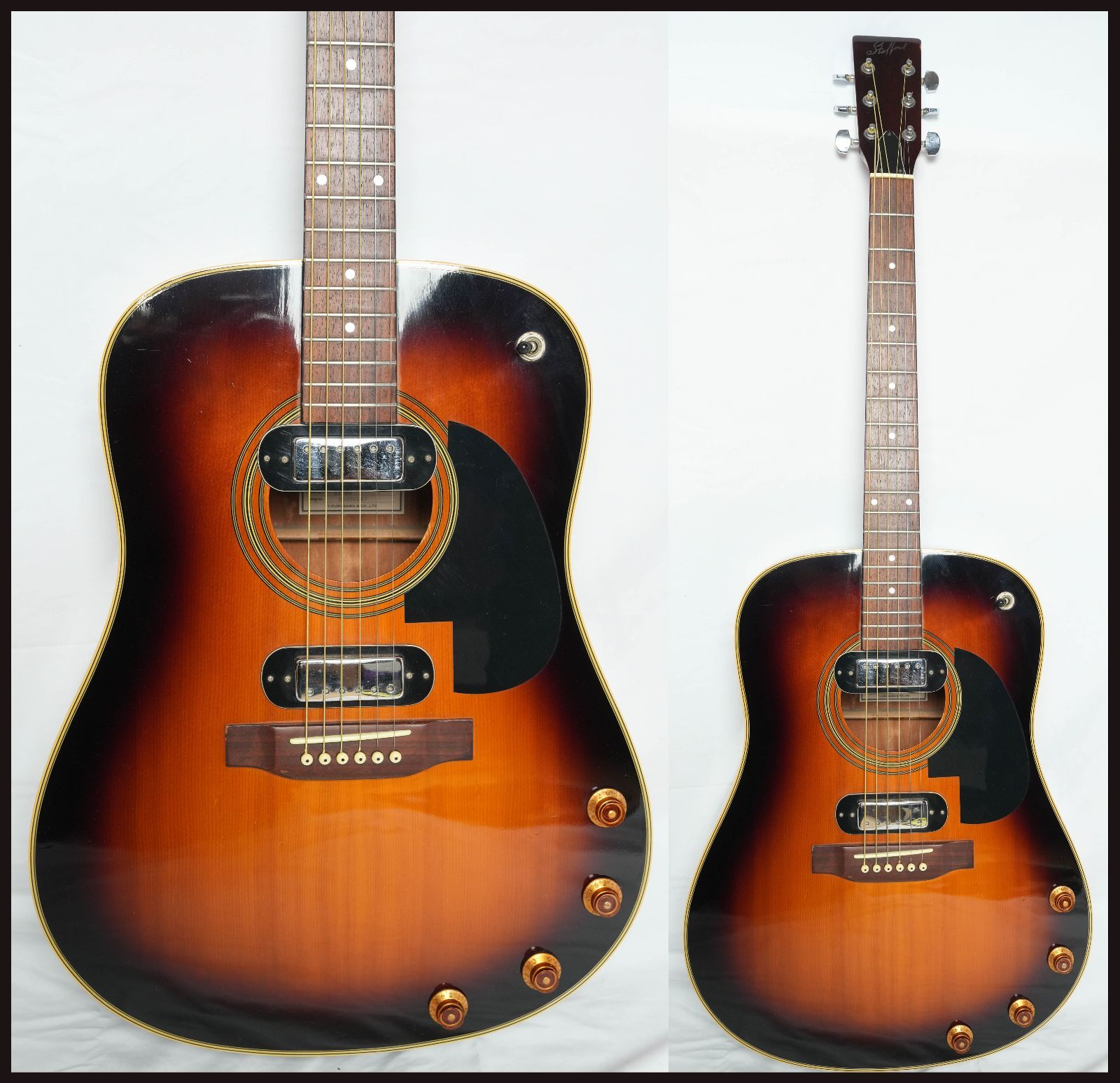 ☆Stafford☆SF1-S1-BS カートコバーン仕様 Martin D-18Eモチーフ
