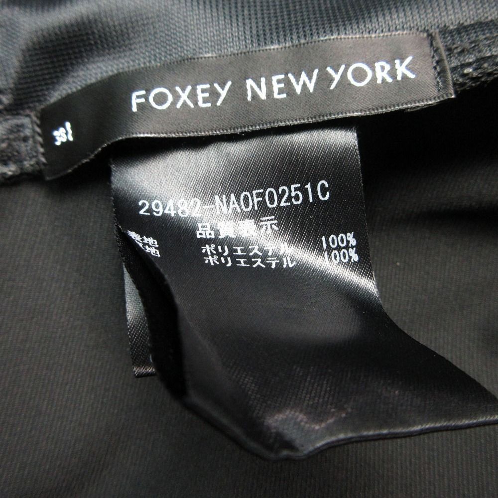 美品 FOXEY NEWYORK フォクシーニューヨーク ワンピース ドレス