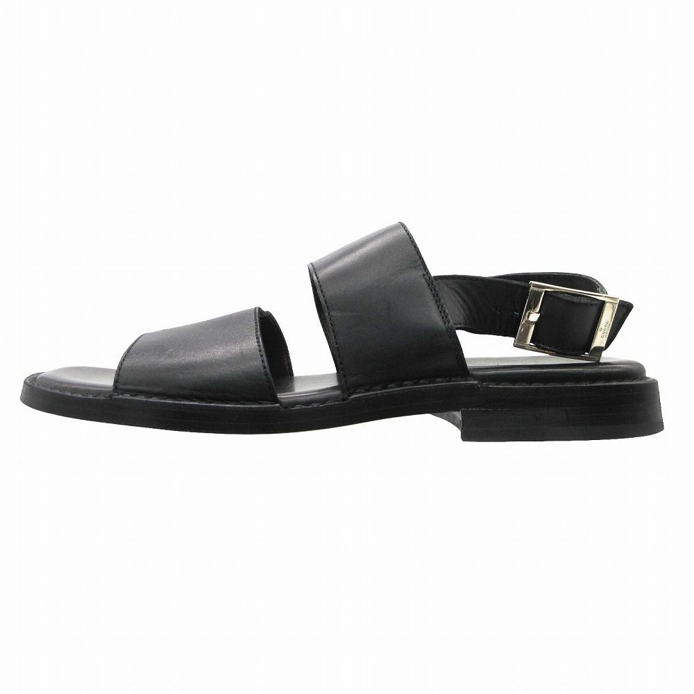 良品 GUCCI グッチ レザー サンダル シェリーライン ストラップ ベルト