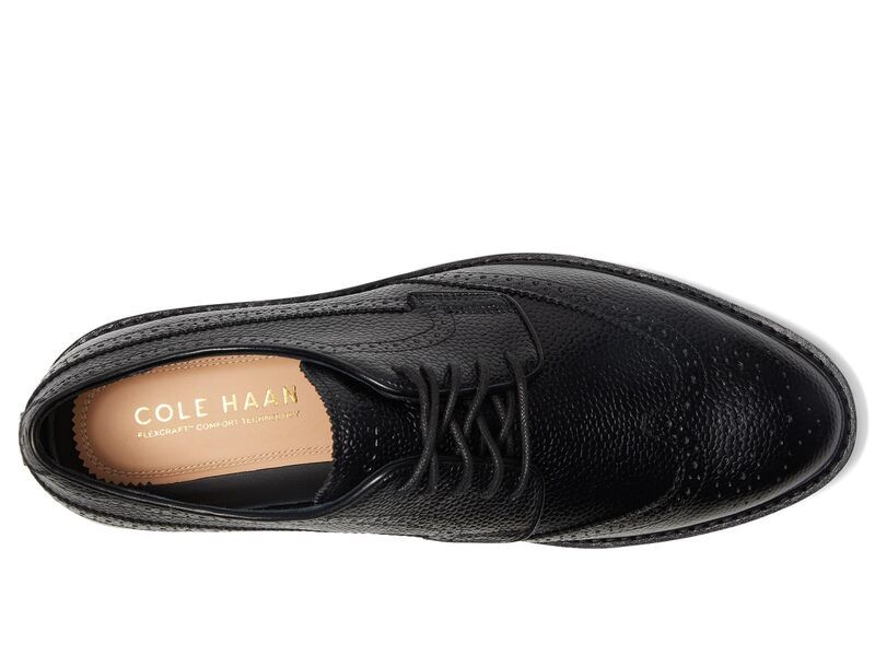 コールハーン メンズ シューズ オックスフォード ウィングチップ Cole Haan Judson Grand Wingtip Oxfords Black Scotch Gr ブラック