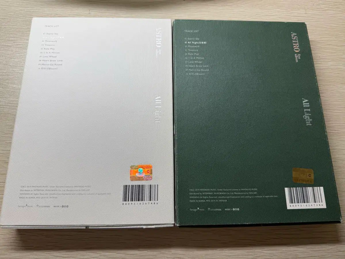 ASTRO（アストロ） All Light 開封アルバム - メルカリ