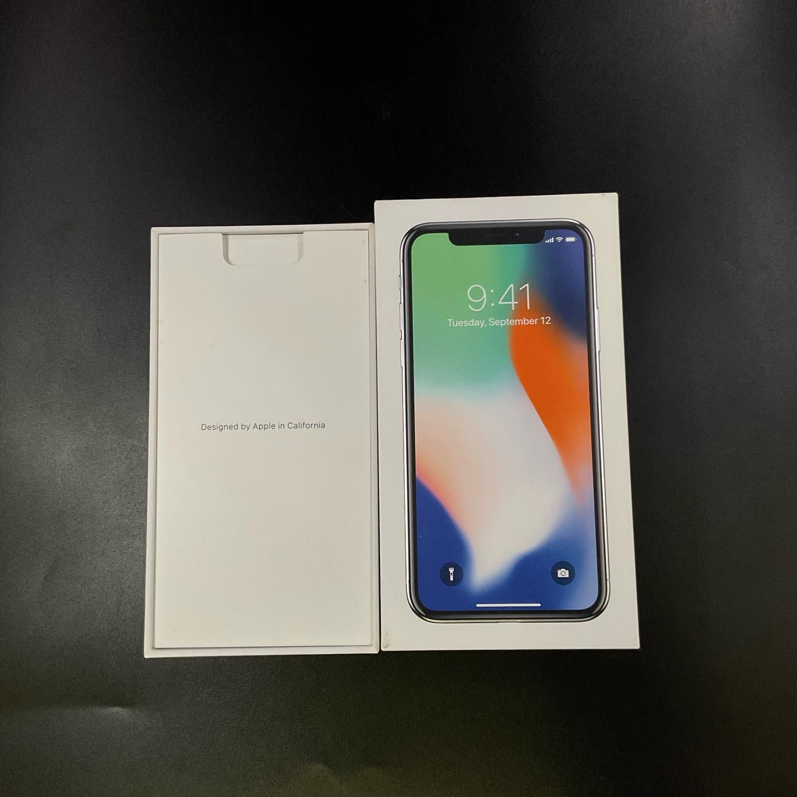 iPhone X Silver 256 GB docomo Table Iphone Ten Max Apple Iphone X 