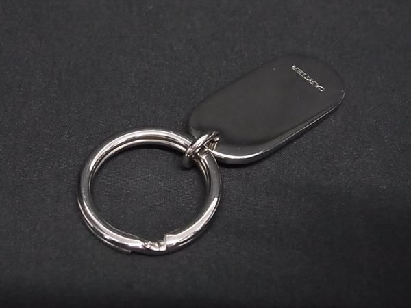 Cartier カルティエ キーホルダー ロゴモチーフ シルバー メタル ユニ