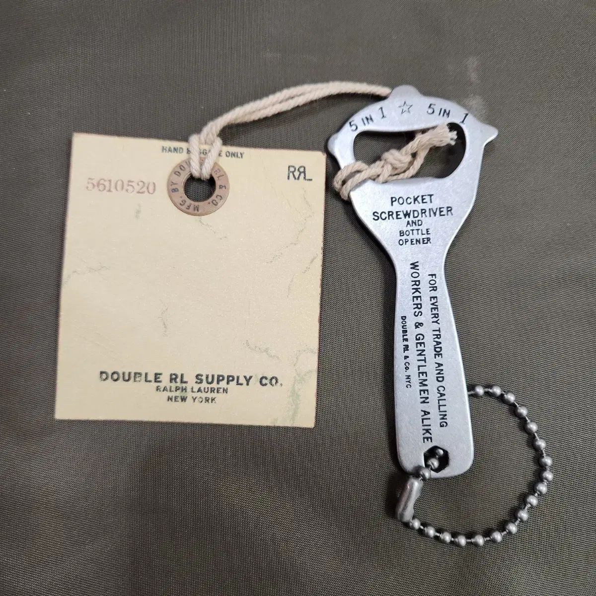 RRLダブルアールエル ボトルオープナー キーチェーン 栓抜き RRL