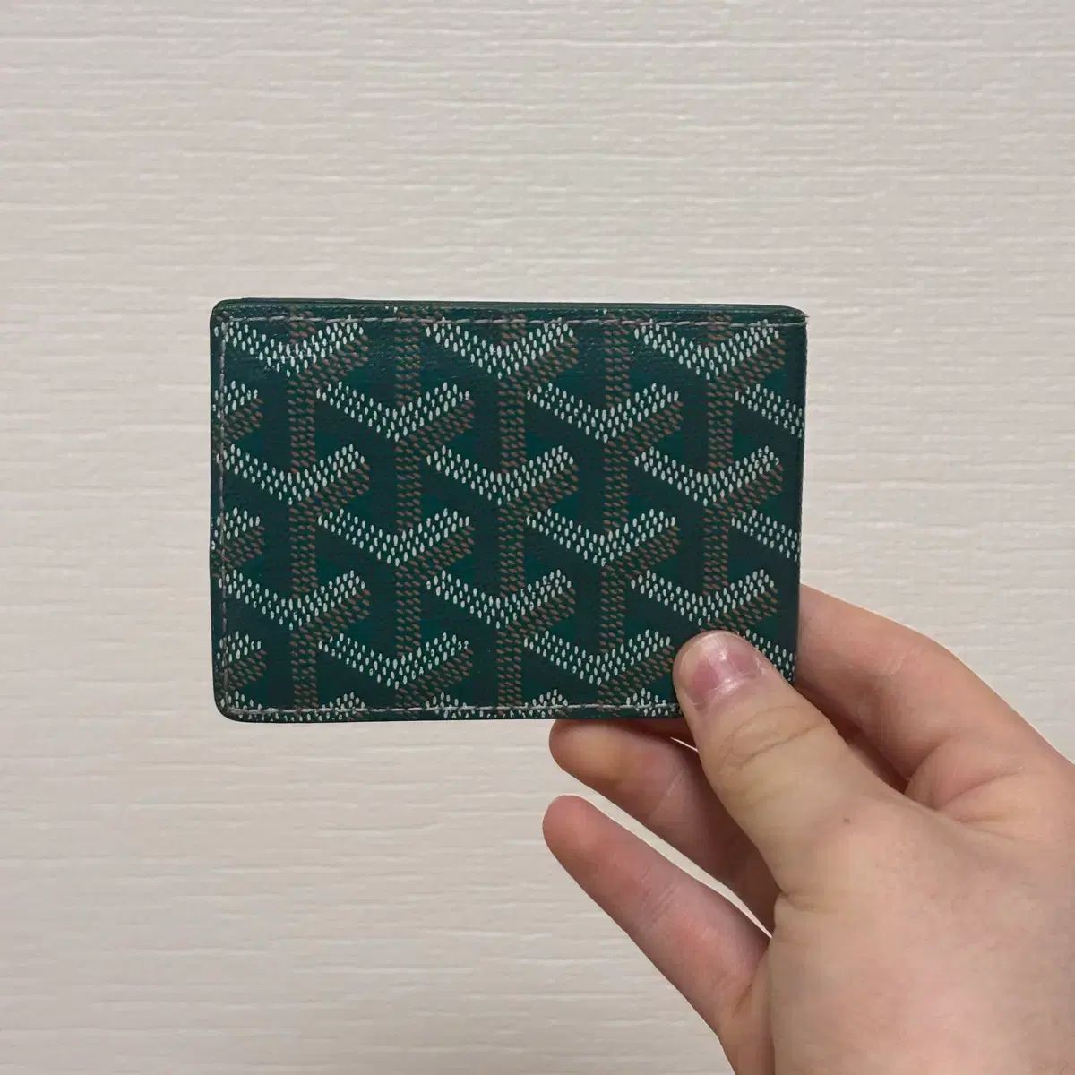 Masion Goyard ゴヤール INサート カードウォレット グリーン ゴヤール 