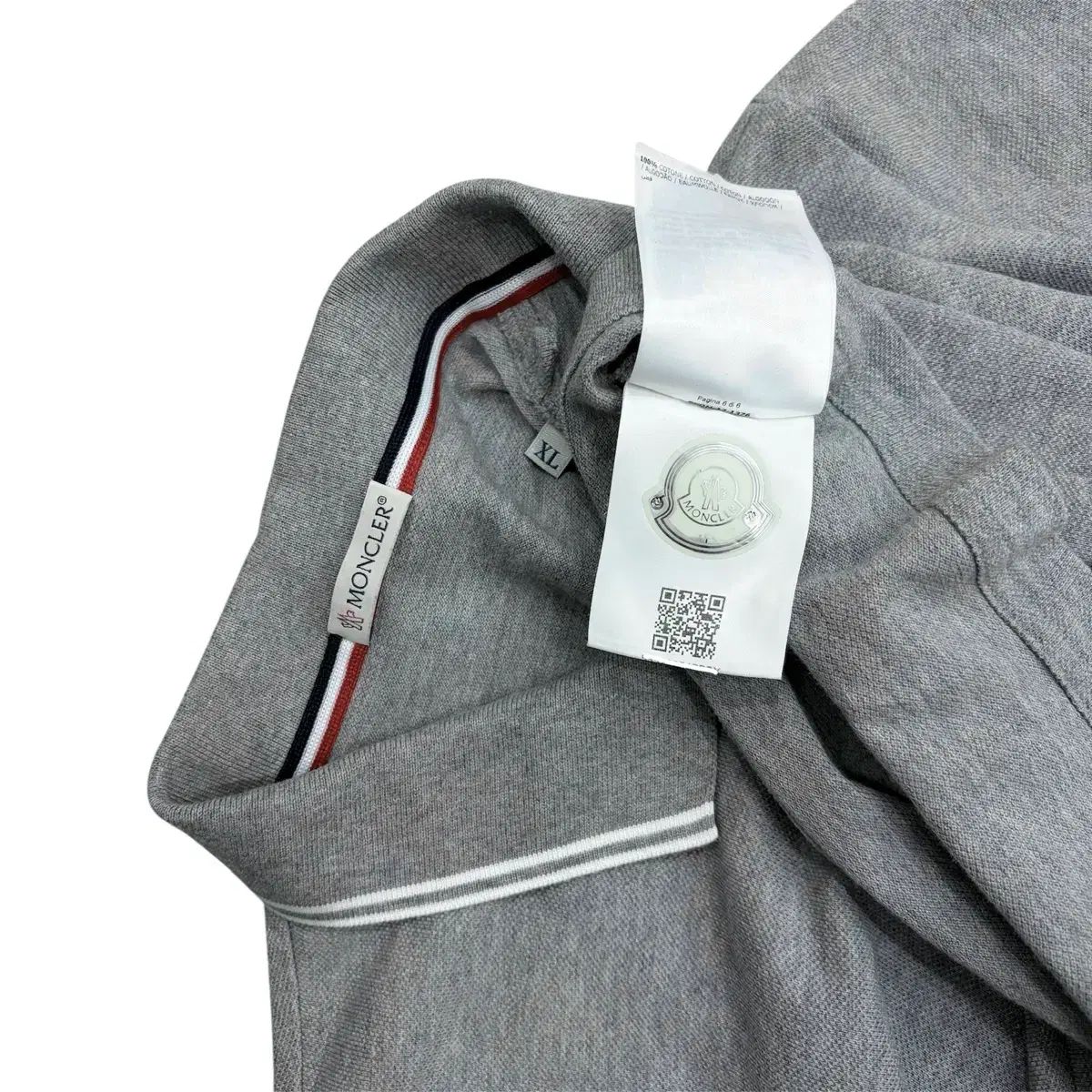 モンクレール MONCLER 半袖Tシャツ グレー (そう丈63 グリーン MONCLER 