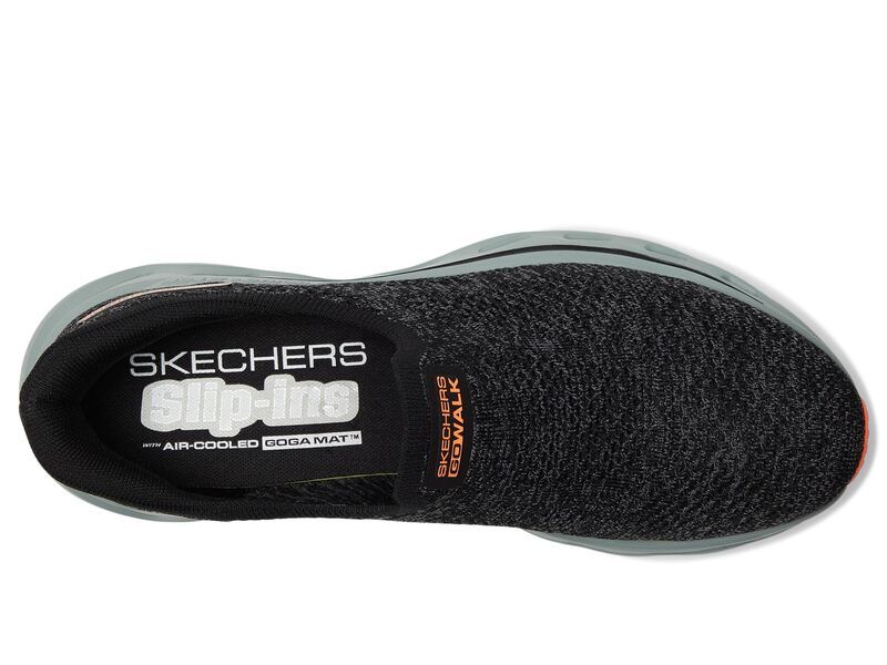スケッチャーズ メンズ シューズ スニーカー SKECHERS Performance Go Walk Glidestep 20 Caleb Hands Free Slipin BlackGray ブラック