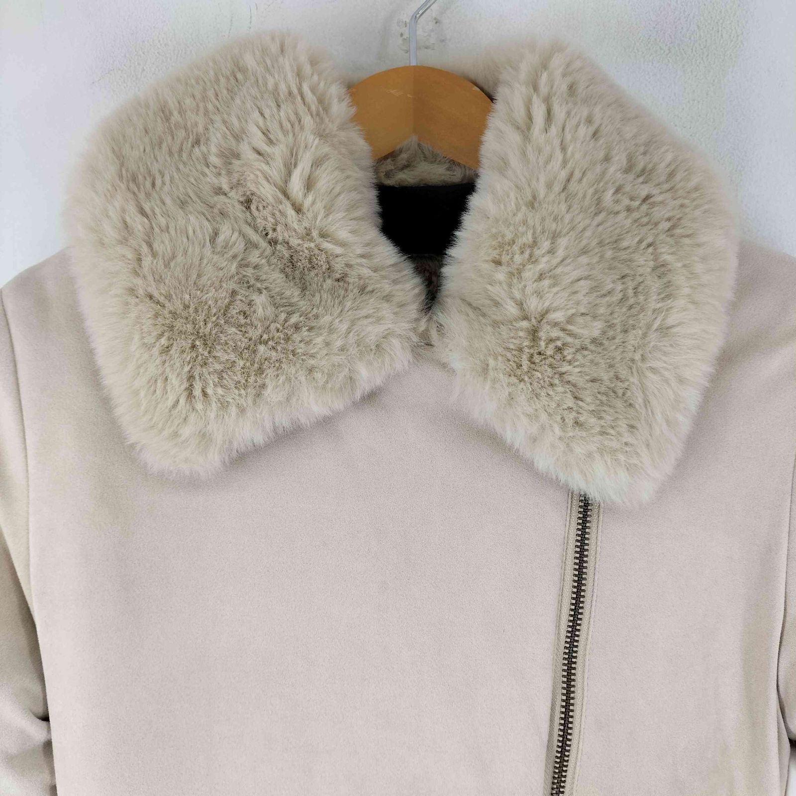 ダーリッチ Darich ファーボリュームフレアコート レディース FREE