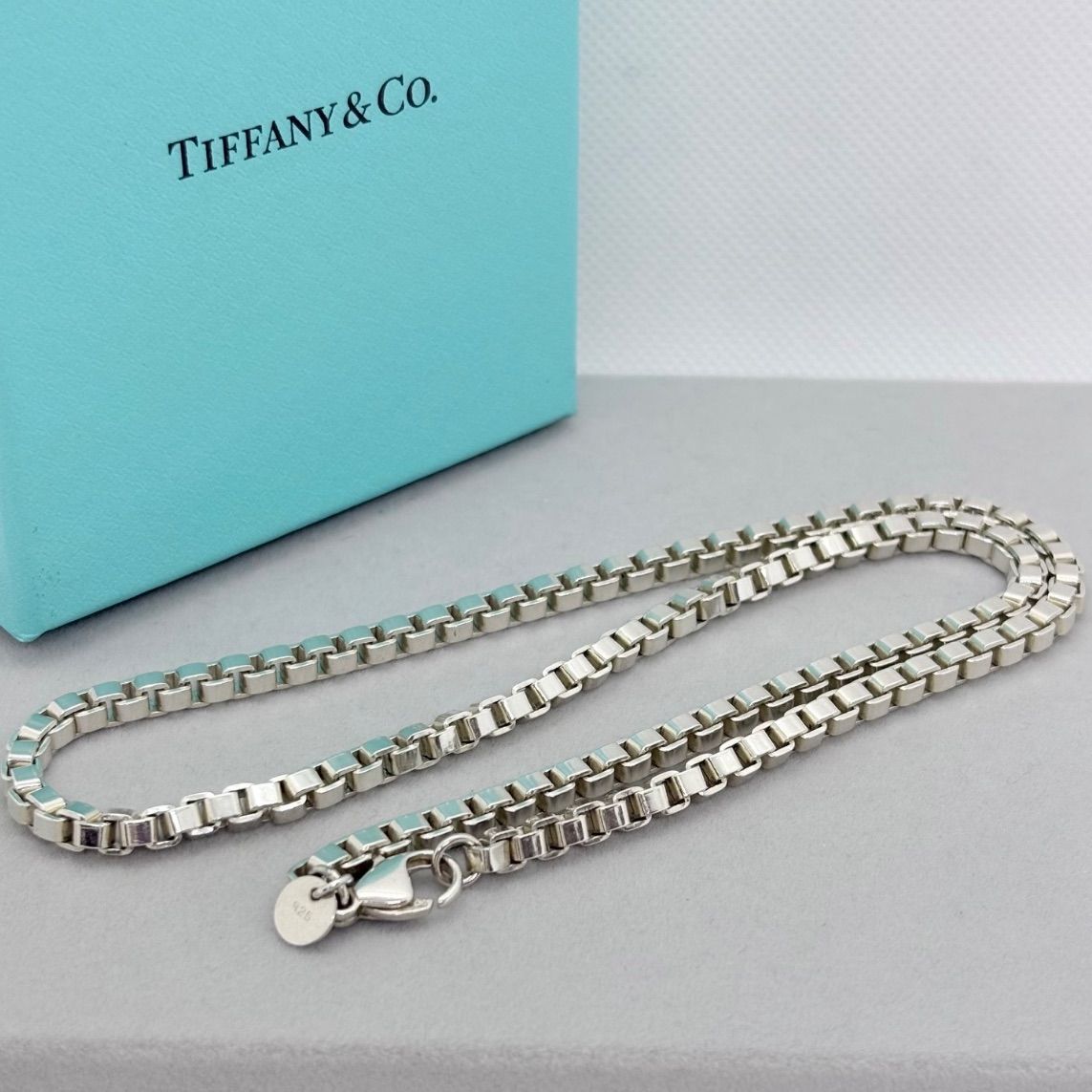Tiffany & Co. - 極美品41cm ティファニー 太め チェーン