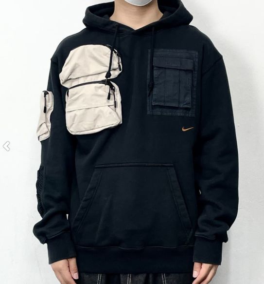 XL NIKE x トラヴィス スコット ユーティリティ セットアップ (フーディー u0026 パンツ フルセット)