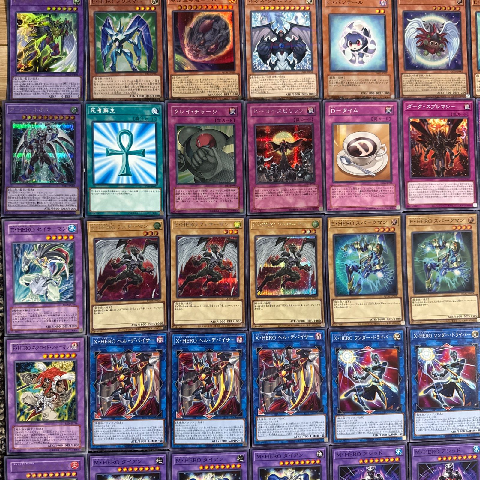 遊戯王 イービルヒーロー E-HERO デッキ パーツ D-HERO パーツ - メルカリ