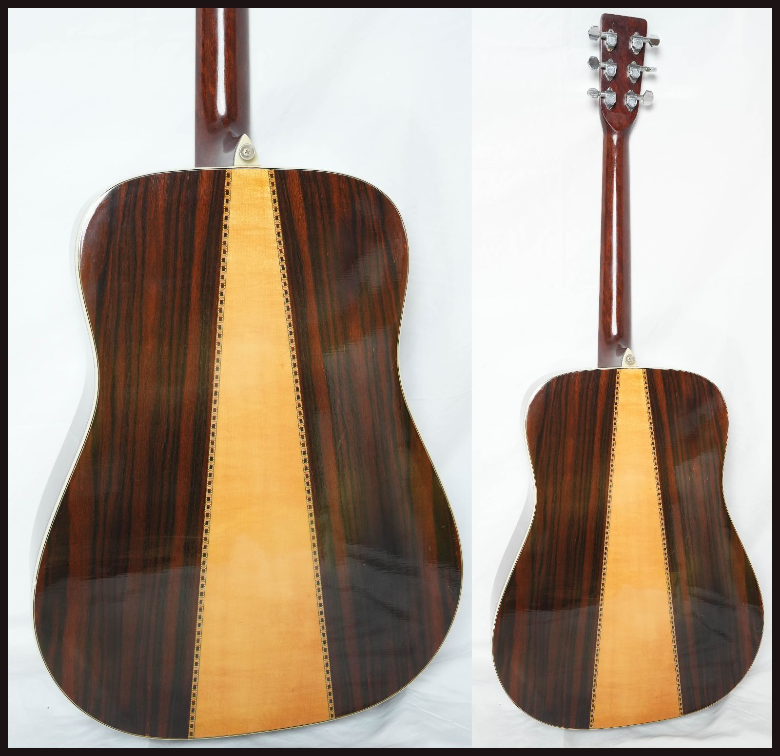 Morris W-40 ジャパンヴィンテージ ハカランダ 70年代 HC付き ☆Morris☆W-40 Natural ハカランダサイドバック ジャパンヴィンテージ