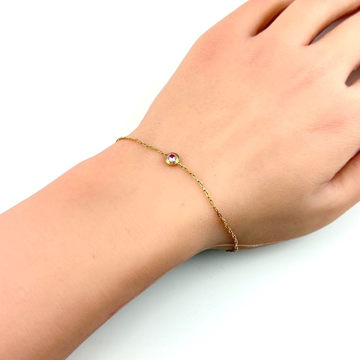 カルティエ CARTIER ダムール ブレスレット PG ピンクゴールド 腕輪