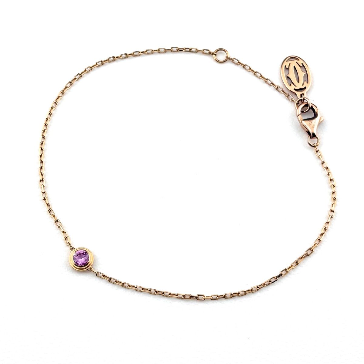 カルティエ CARTIER ダムール ブレスレット PG ピンクゴールド 腕輪