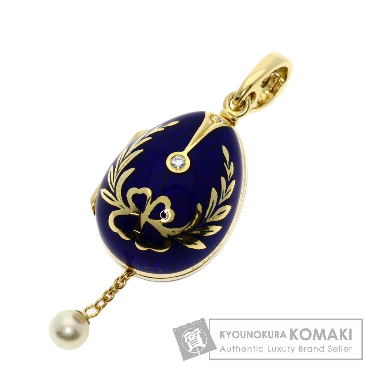 FABERGE ファベルジェ イースターエッグ ダイヤモンド エナメル 