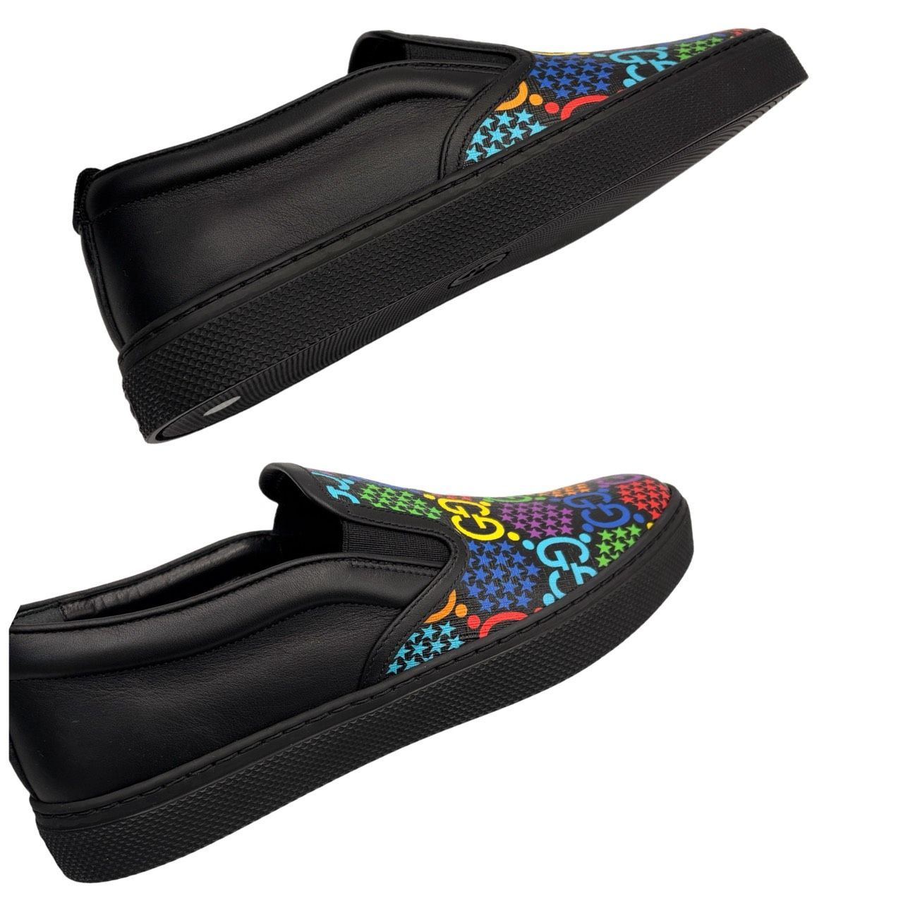 未使用✤美品✤希少【GUCCI／グッチ】サイケデリック スリッポン 
