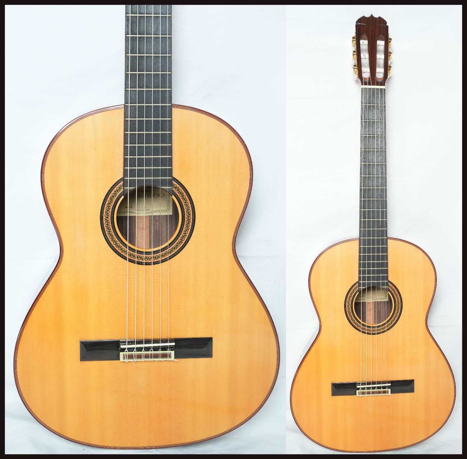 ☆RYOJI MATSUOKA☆M100 (M-100) クラシックギター 2007年製 状態良好 