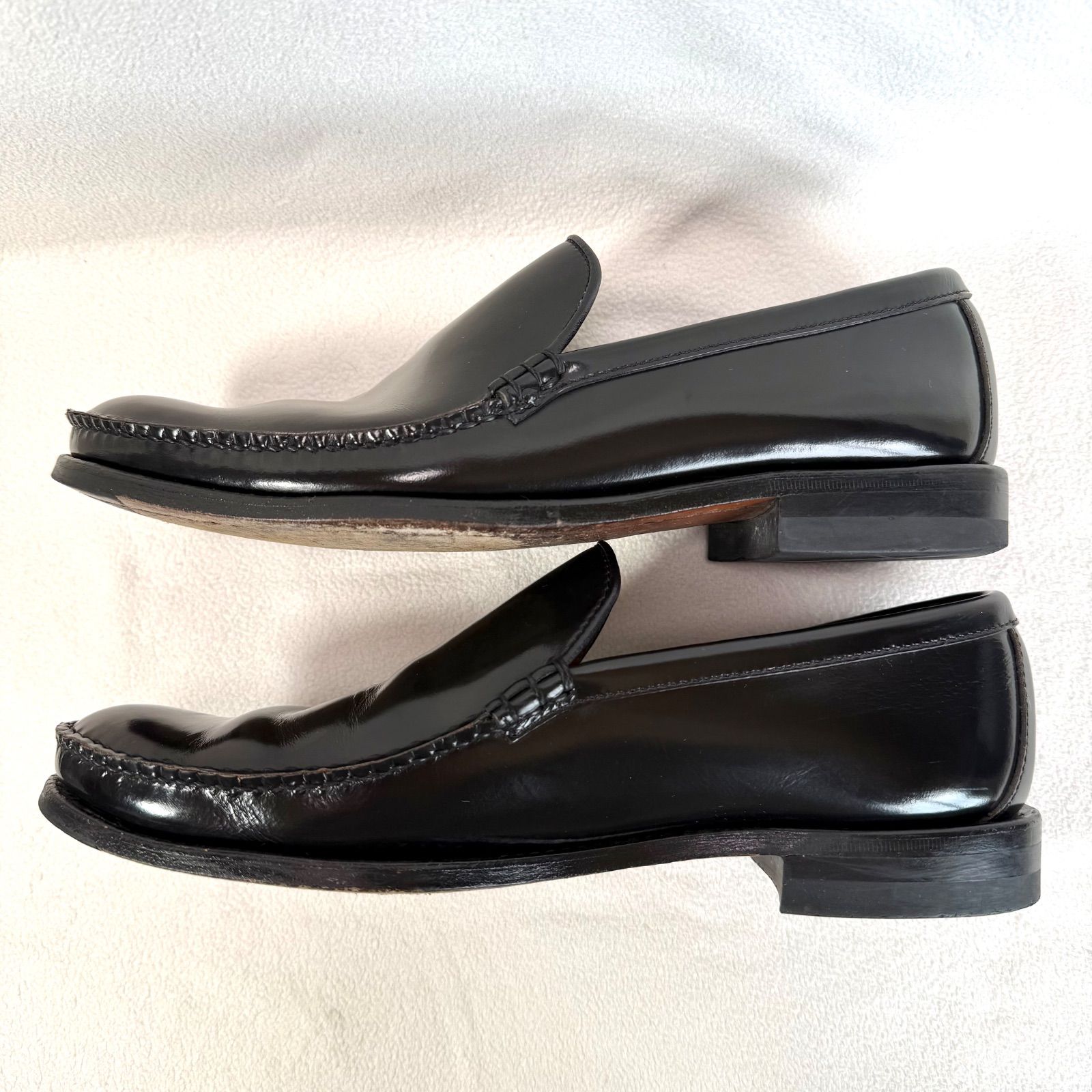 極美品・サイズ26.5✨リーガル 15DR コブラヴァンプ ガラスレザー