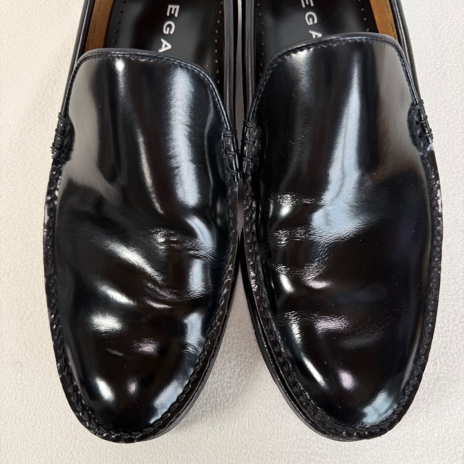 極美品・サイズ26.5✨リーガル 15DR コブラヴァンプ ガラスレザー