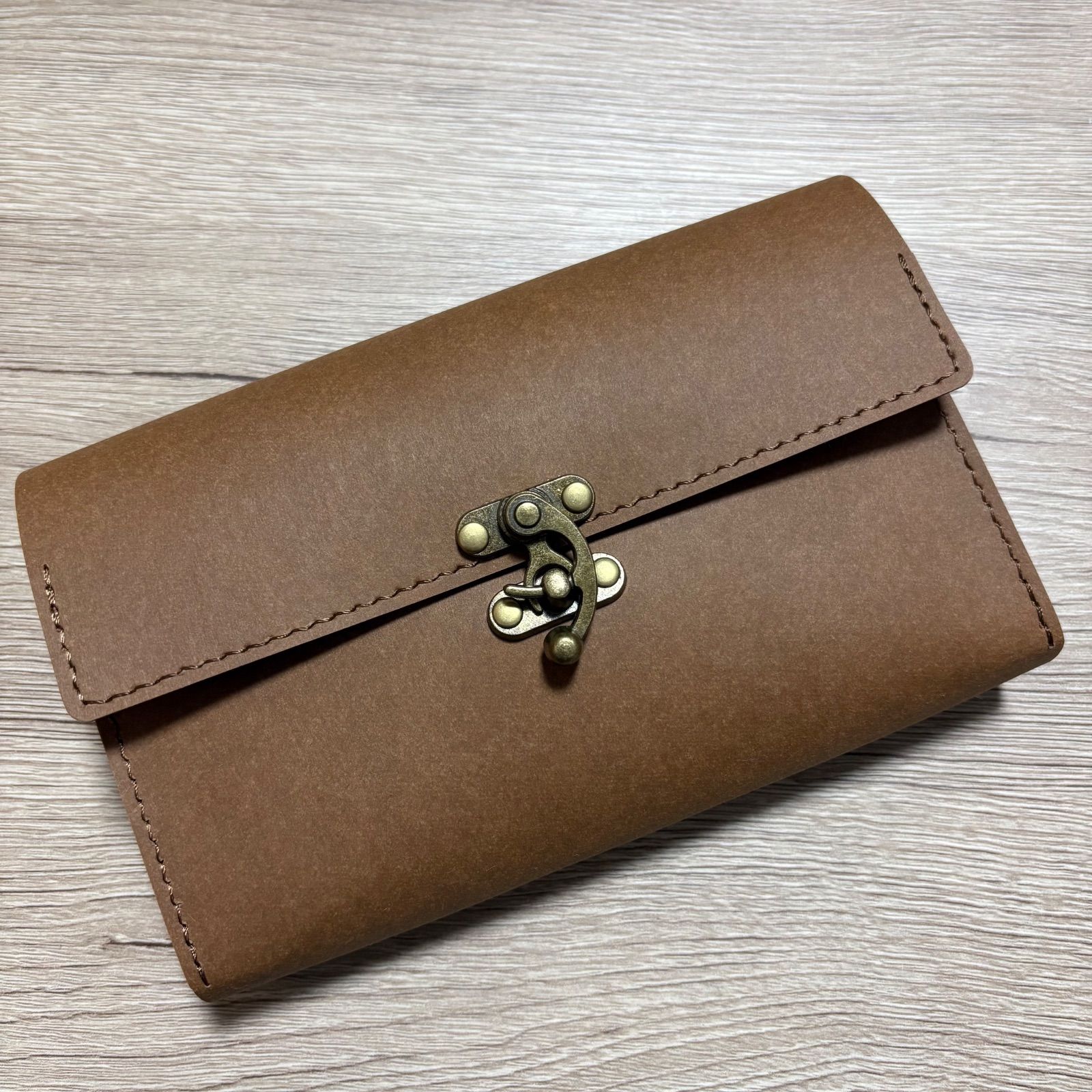 コラージュ収納ポーチ 蛇腹ポーチ - メルカリ