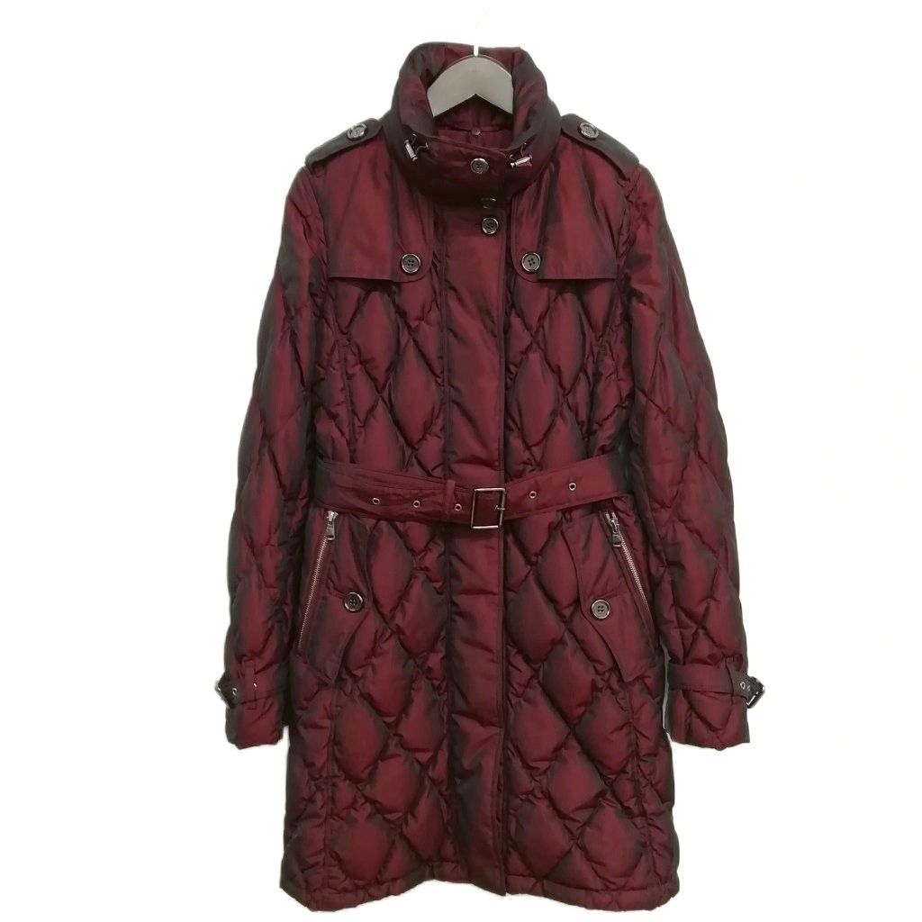 バーバリー BURBERRY キルティング ダウンコート トレンチコート 40 