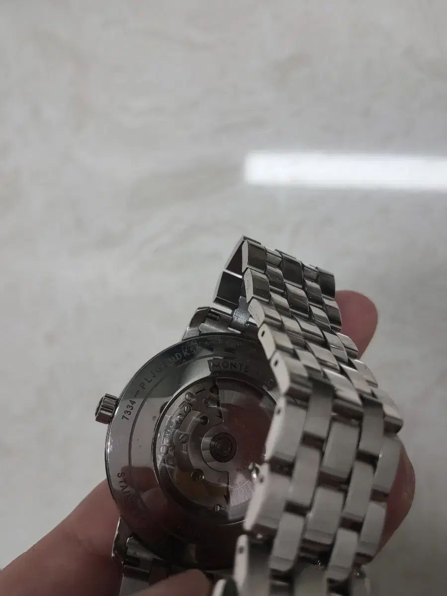  モンブラン トレディッション オートマティック 40mm ダウンジャケット 自動巻き時計 腕時計(アナログ)