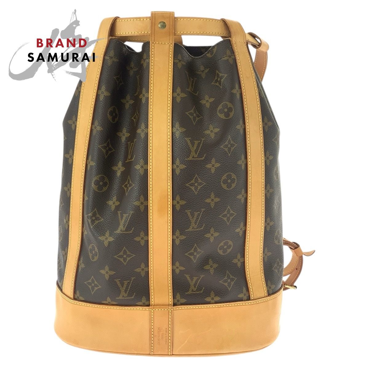 LOUIS VUITTON ルイヴィトン モノグラム ランドネPM ブラウン ゴールド 
