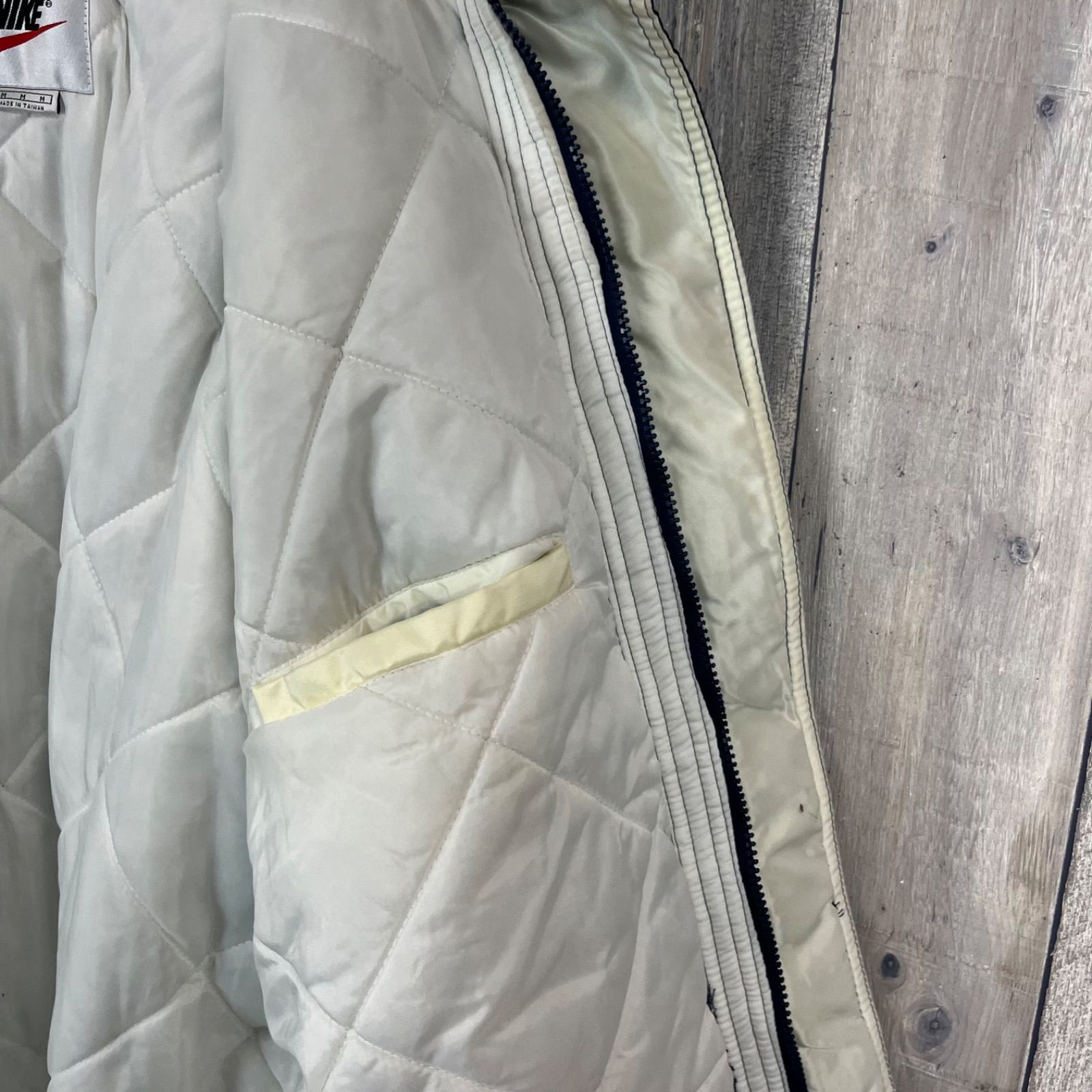 OLD NIKE 90s 銀タグ ナイキ フード収納 ゴツナイキ ゴツロゴ ナイロン 