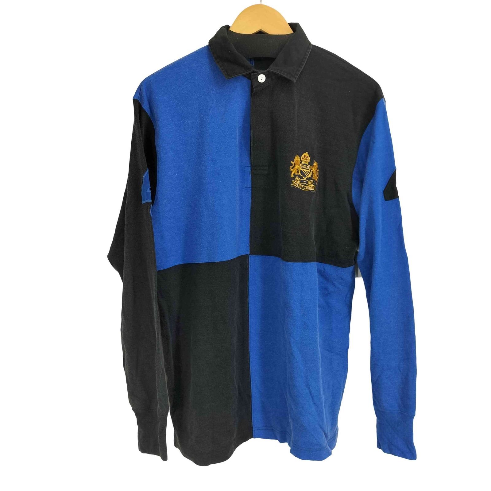 ポロバイラルフローレン Polo by RALPH LAUREN 90S レーヨン混 ロゴ