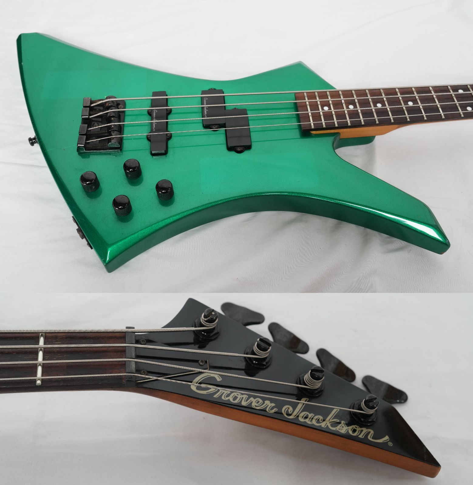 ☆Grover Jackson☆KELLY BASS Metallic Green アクティブサーキット