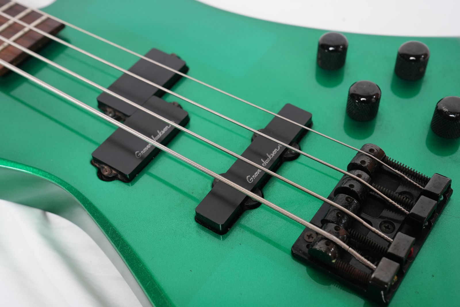 ☆Grover Jackson☆KELLY BASS Metallic Green アクティブサーキット
