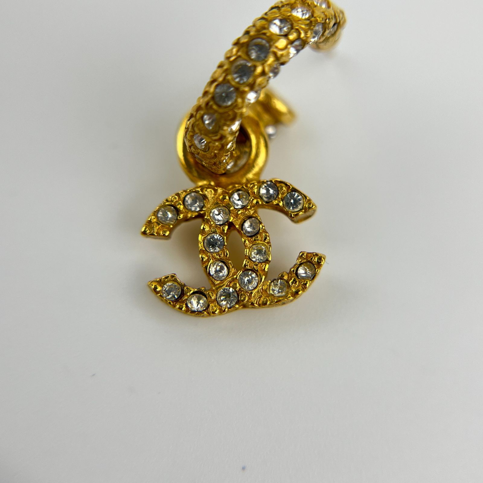 CHANEL シャネル ココマーク アクセサリー ピアス ゴールド 01P