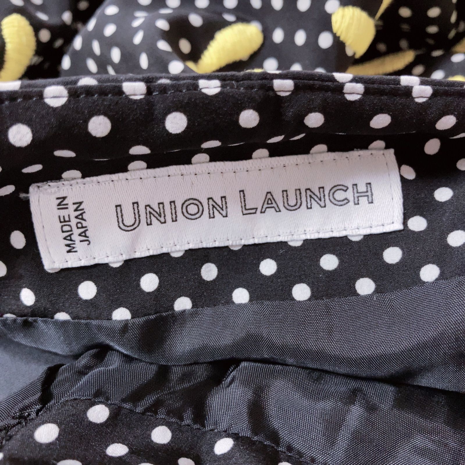 美品】ロンハーマン別注UNION LAUNCH ユニオンランチ ドット花柄