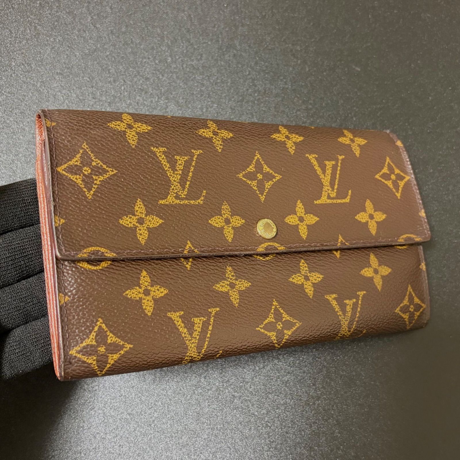 x28 ポルトモネ クレディ ポルトフォイユ サラ 旧型 Louis Vuitton 