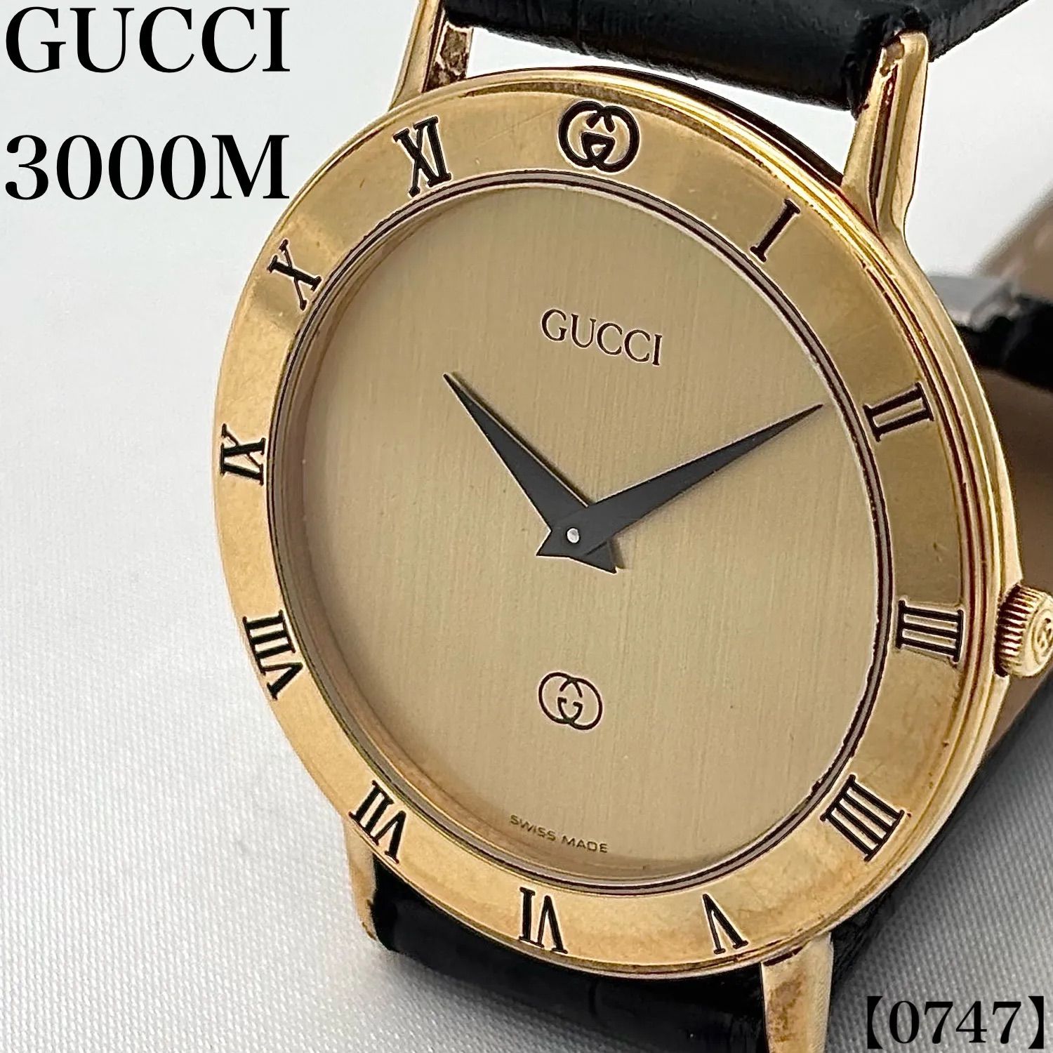 稼働品 Working item グッチ GUCCI 腕時計 メンズ Men's クォーツ
