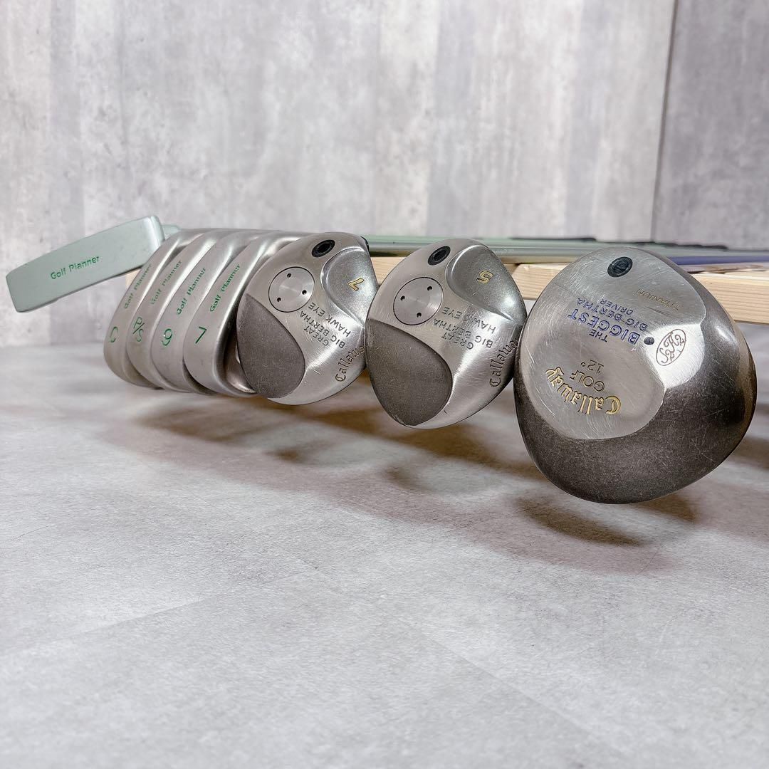 T214 キャロウェイ 他 ゴルフクラブ レディース セット ビッグバーサ