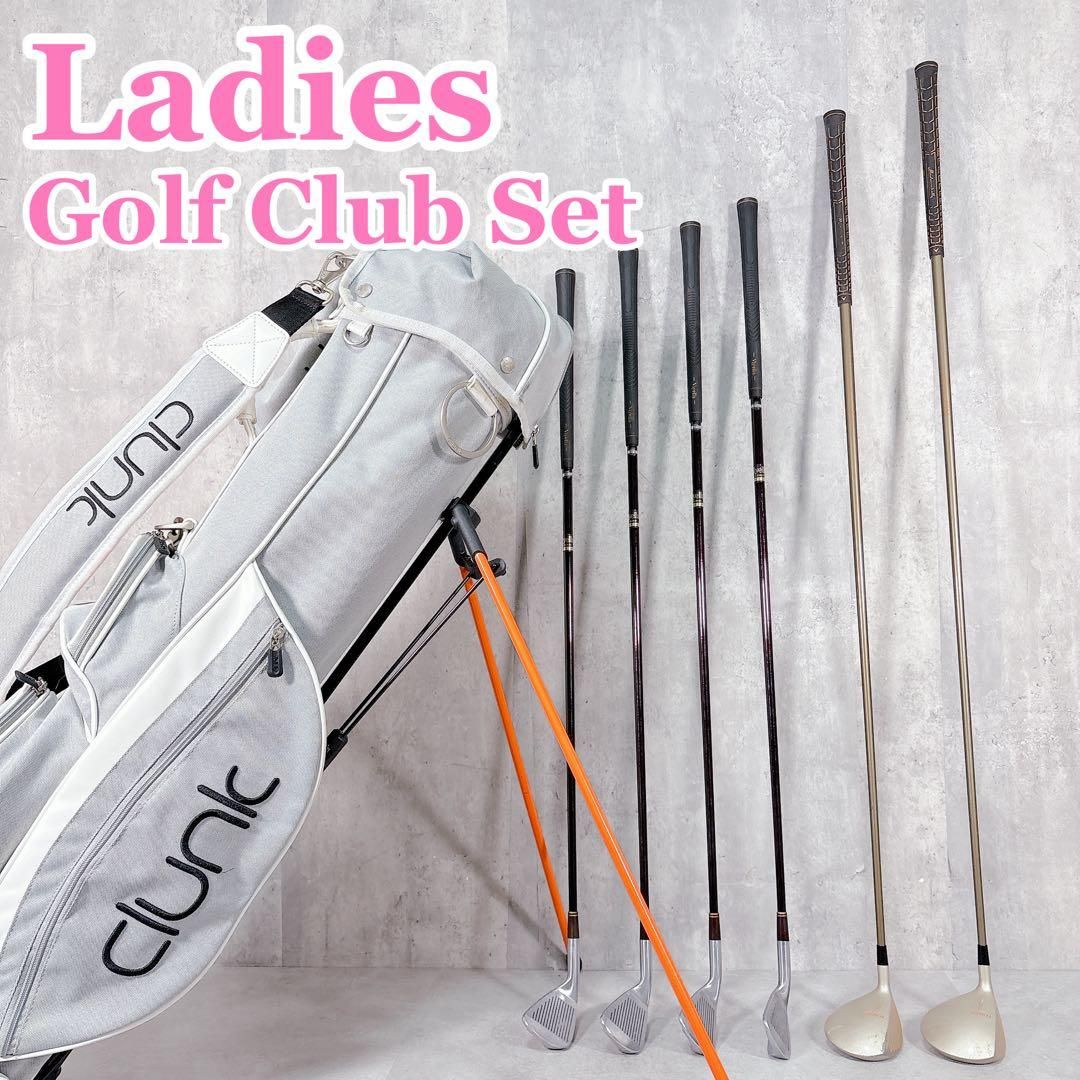 T215 rouge 他 ゴルフクラブ レディース セット 練習 初心者 L - メルカリ