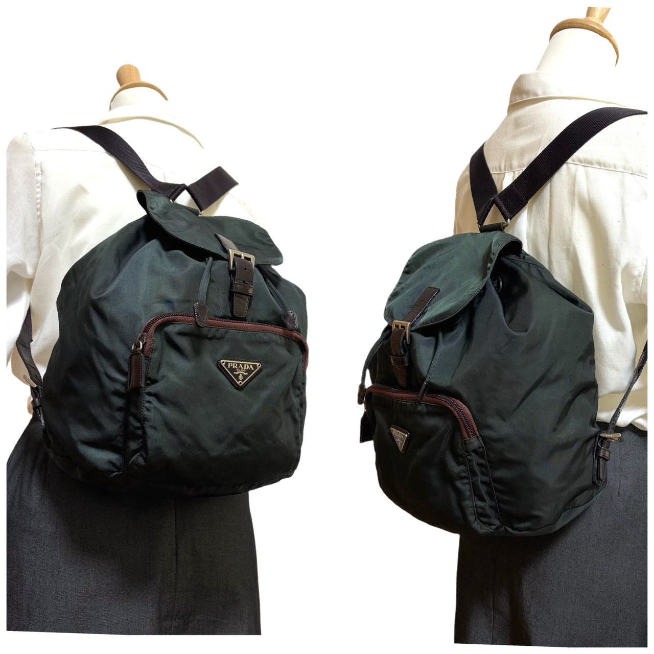 希少カラー✤【PRADA／プラダ】リュック／バックパック／ナップサック