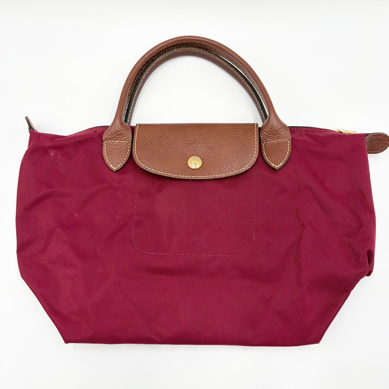 正規品 LONGCHAMP ロンシャン プリアージュ S ハンドバッグ レッド 