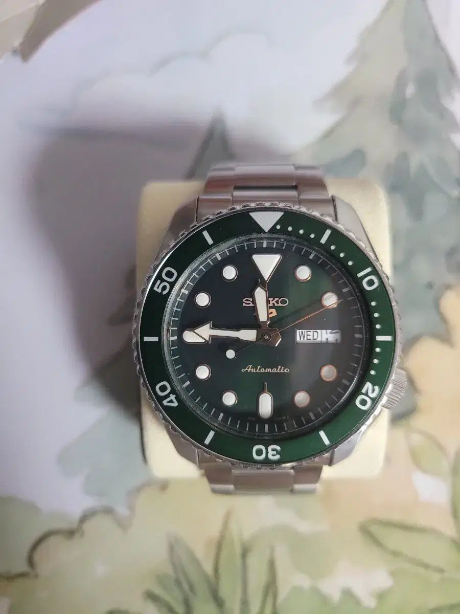 SEIKO srpd63 緑版 ダイバーズウォッチ