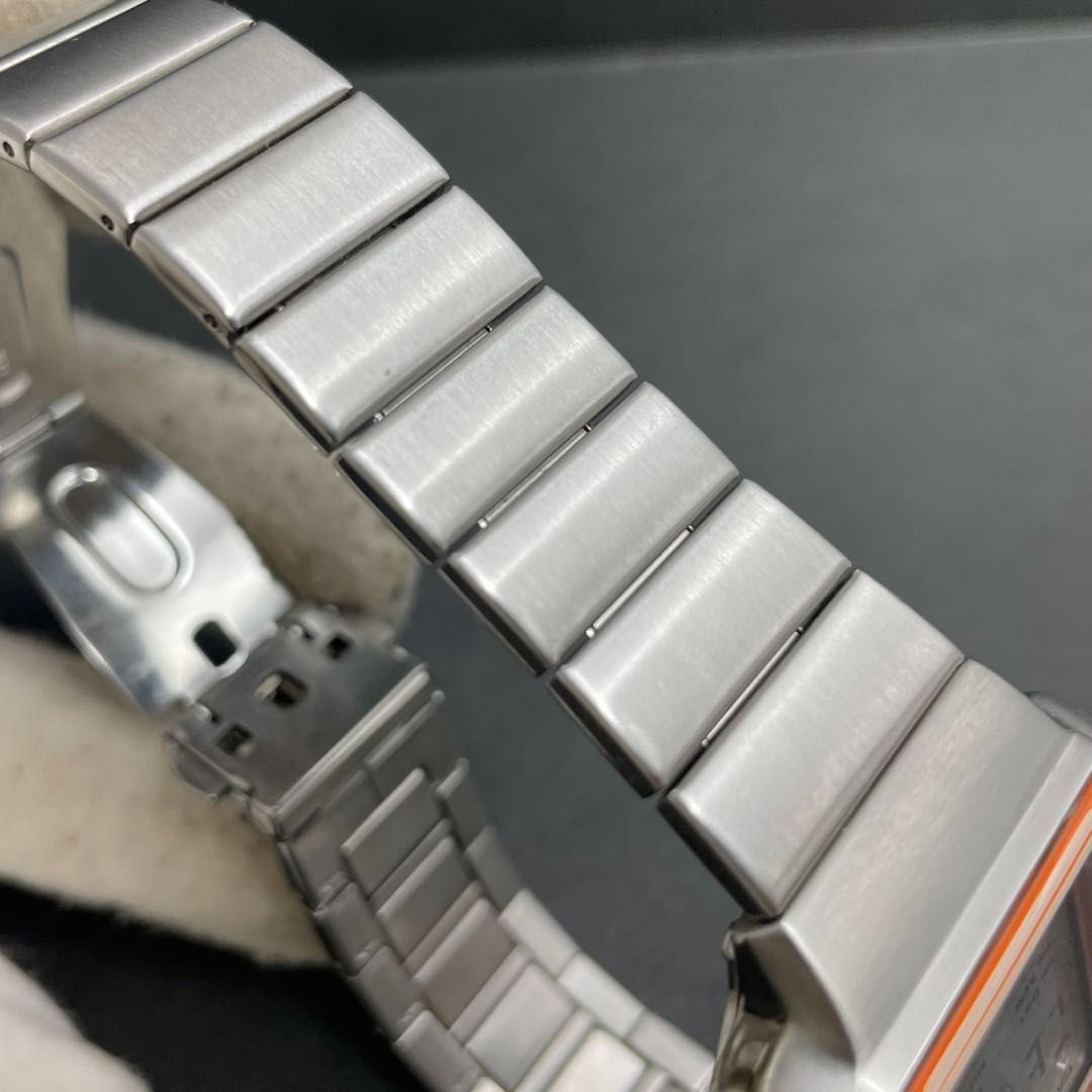CASIO FUTURIST LAQ-2000D オレンジ カシオ フューチャリスト デジアナ