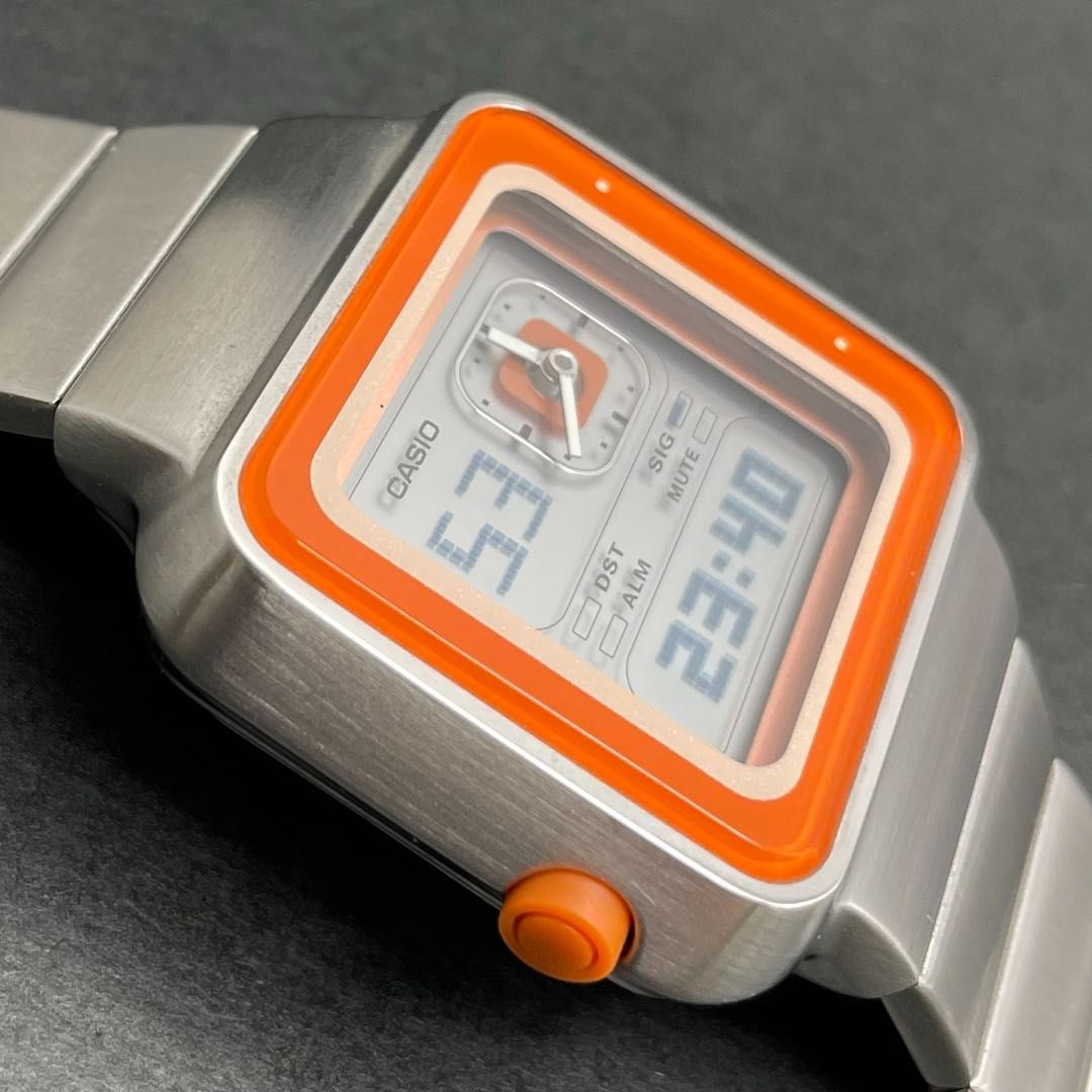 CASIO FUTURIST LAQ-2000D オレンジ カシオ フューチャリスト デジアナ