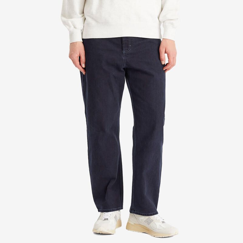 フォーク フォーク メンズ ボトムス デニムパンツ Folk Barreleg Jean Deep Inidgo Slub FOLK パンツ スクラブパンツ フォーク 5029sc 白衣パンツ
