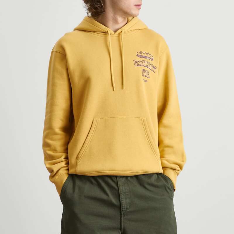 カーハート メンズ アウター パーカー・スウェット シャツ Carhartt WIP Hooded Sandwich Sweatshirt Suncrest Purple パープル
