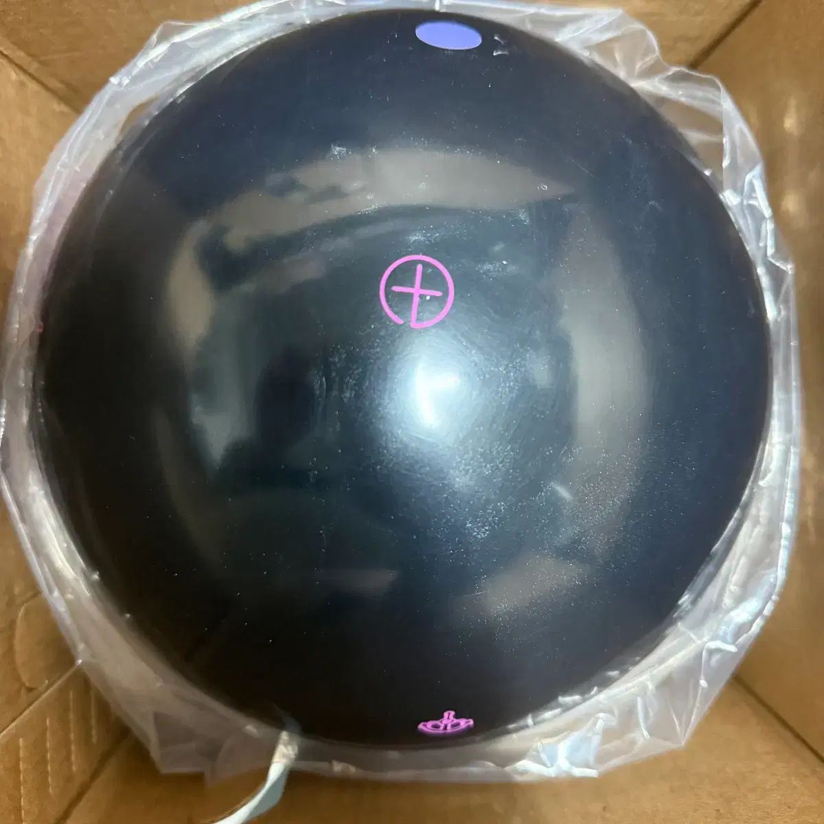 送料込み 14 4 パウンド 公式球 レインマスター さらに ブラック パール デス 新品 ボーリング