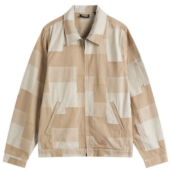 ディッキーズ メンズ アウター ジャケット・ブルゾン Dickies Jacquard Eisenhower Jacket Desert Sand サンド
