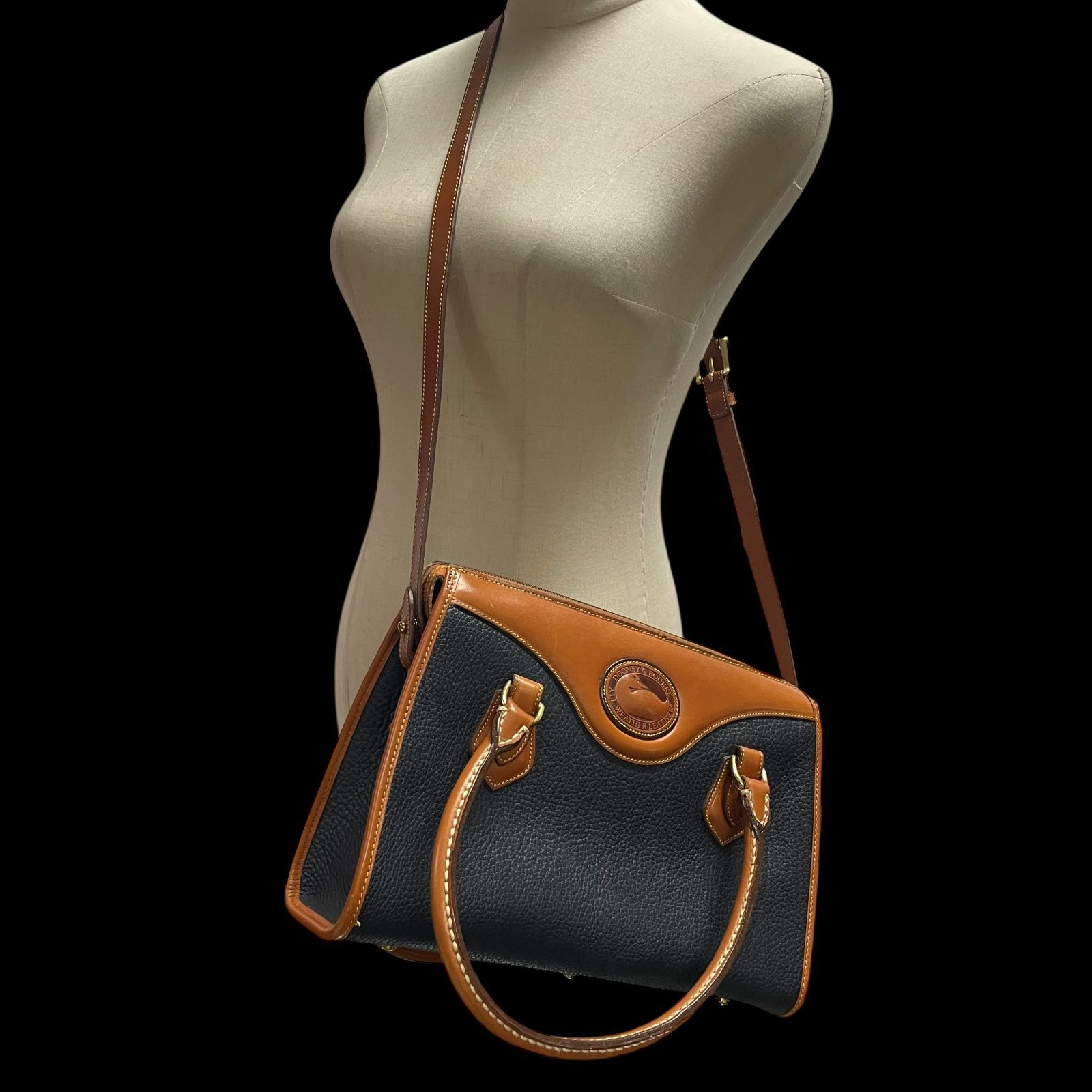希少 DOONEY & BOURKE ドゥーニーアンドバーク 2WAY ハンドバッグ 