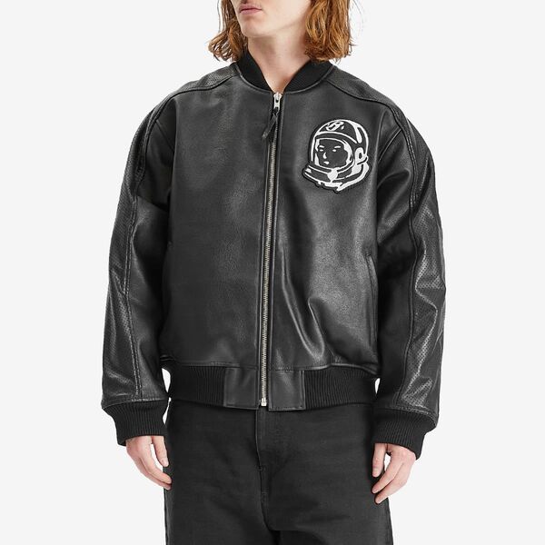 ビリオネアボーイズクラブ メンズ アウター ジャケット・ブルゾン レザー Billionaire Boys Club OG Astro Leather Bomber Jacket Black ブラック